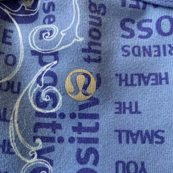 Lululemon Power Y Tank Top, blue padded size 4 - Picture 13 of 13